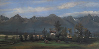 Landschaft unter der Tatra