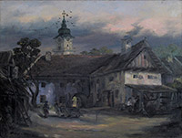 Hof von Ambrozy in Velka (Bei Poprad; Slowakei)