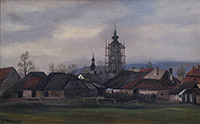Renovierung des Velkaer Turmes (Bei Poprad; Slowakei) 