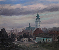 Velkaer Kirche und Mensaks Schmiede(Bei Poprad; Slowakei)