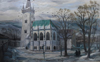 Gotische Kirche in Spissky Stvrtok (Slowakische Gemeinde)