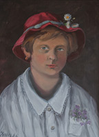 Portrait der Enkelin (Lucia)